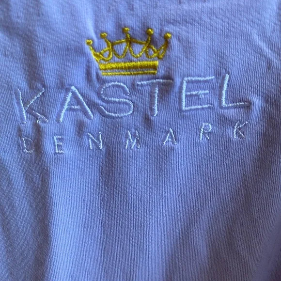 Equestrian Kastel Purple and White Quarter-Zip Pullover - Picture 2 of 3